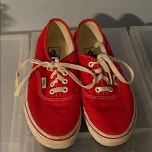 Pink Authentic Style Vans